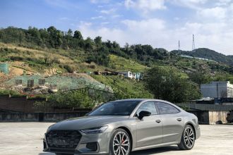 奥迪A7L 2024款 55TFSI quattro S-line 志远型 曜黑套装