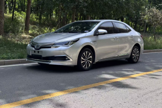 丰田 卡罗拉 2017款 改款双擎 1.8L E-CVT精英版