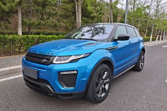 路虎 揽胜极光 2018款 240PS 梦莲湖蓝限量版