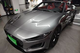 捷豹F-TYPE 2023款 P300 敞篷版 R-DYNAMIC BLACK