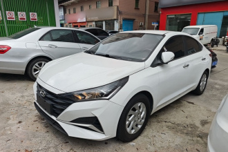 现代 悦纳 2020款 1.4L CVT GLS炫酷版