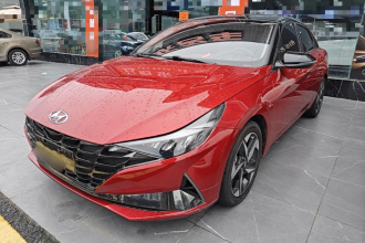 现代 伊兰特 2021款 1.5L CVT LUX尊贵版