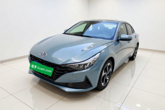 现代 伊兰特 2021款 1.5L CVT LUX尊贵版