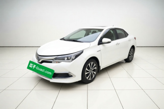 丰田 卡罗拉 2017款 改款双擎 1.8L E-CVT豪华版