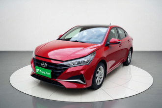 现代 悦纳 2020款 1.4L 手动GLS炫酷版