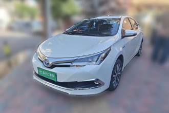 丰田 卡罗拉 2017款 改款双擎 1.8L E-CVT领先版