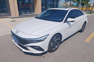 现代 伊兰特 2023款 1.5L CVT GLX精英版