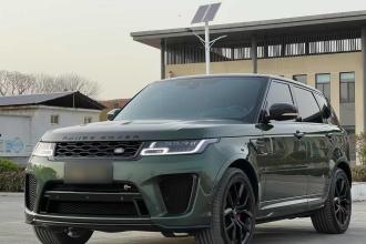 路虎 揽胜运动版 2021款 5.0 SC V8 SVR 竞速绿定制版