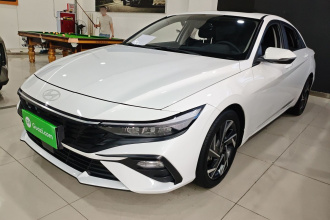 现代 伊兰特 2023款 1.5L CVT GLX精英版