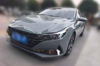 现代 伊兰特 2021款 1.5L CVT LUX尊贵版