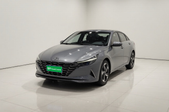 现代 伊兰特 2021款 1.5L CVT LUX尊贵版