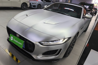 捷豹F-TYPE 2023款 P300 敞篷版 R-DYNAMIC BLACK