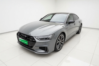 奥迪A7L 2024款 55TFSI quattro S-line 志远型 曜黑套装