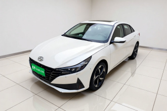 现代 伊兰特 2021款 1.5L CVT LUX尊贵版