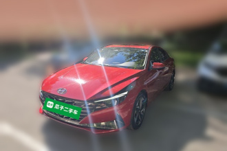 现代 伊兰特 2021款 1.5L CVT LUX尊贵版