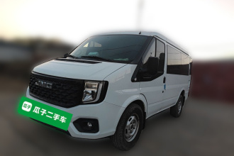 江铃福顺 2023款 2.0T 自动短轴低顶商运型多功能乘用车6座 双开尾门
