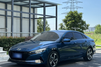 现代 伊兰特 2022款 1.5L CVT LUX尊贵版