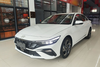 现代 伊兰特 2023款 1.5L CVT GLX精英版