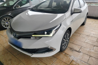丰田 卡罗拉 2017款 改款双擎 1.8L E-CVT精英版