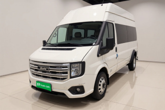 江铃福顺 2023款 2.0T 手动柴油长轴高顶后双胎商务车 6-9座