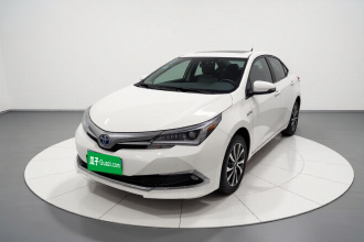 丰田 卡罗拉 2017款 改款双擎 1.8L E-CVT精英版