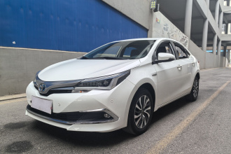 丰田 卡罗拉 2017款 改款双擎 1.8L E-CVT领先版
