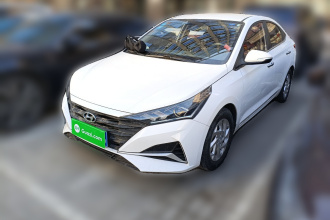 现代 悦纳 2020款 1.4L 手动GLS炫酷版