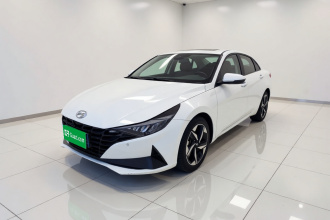 现代 伊兰特 2021款 1.5L CVT GLX精英版