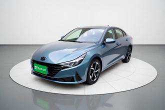 现代 伊兰特 2021款 1.5L CVT LUX尊贵版