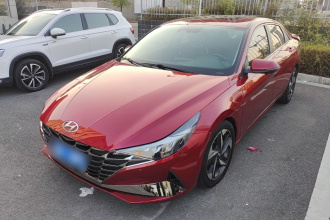 现代 伊兰特 2021款 1.5L CVT LUX尊贵版