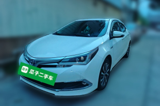 丰田 卡罗拉 2017款 改款双擎 1.8L E-CVT精英版