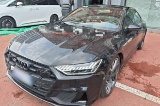 奥迪A7L 2023款 55 TFSI quattro S-line 黑武士版