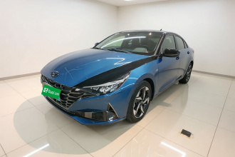 现代 伊兰特 2021款 1.5L CVT LUX尊贵版