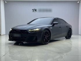 奥迪A7L 2023款 55 TFSI quattro S-line 黑武士版