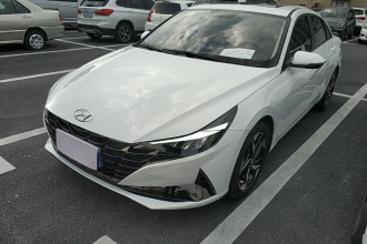 现代 伊兰特 2021款 1.5L CVT GLX精英版