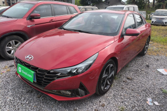 现代 伊兰特 2021款 1.5L CVT GLX精英版