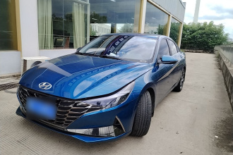 现代 伊兰特 2022款 1.5L CVT GLX精英版