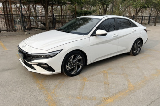 现代 伊兰特 2023款 1.5L CVT GLX精英版