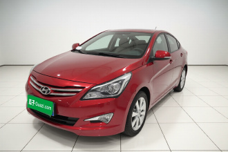 现代 瑞纳 2014款 1.4L 手动顶级型TOP