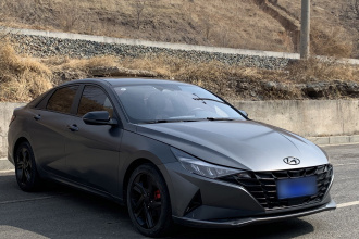 现代 伊兰特 2022款 1.5L CVT 20周年纪念款