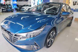 现代 伊兰特 2021款 1.5L CVT GLX精英版