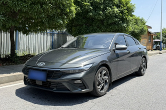 现代 伊兰特 2023款 1.5L CVT GLX精英版