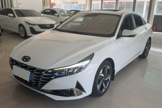 现代 伊兰特 2021款 1.5L CVT LUX尊贵版