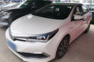 丰田 卡罗拉 2017款 改款双擎 1.8L E-CVT领先版