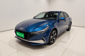 现代 伊兰特 2021款 1.5L CVT LUX尊贵版