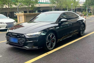 奥迪A7L 2023款 45 TFSI quattro S-line 黑武士版
