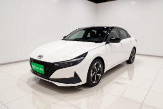 现代 伊兰特 2021款 1.5L CVT LUX尊贵版