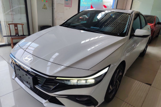 现代 伊兰特 2023款 1.5L CVT GLX精英版