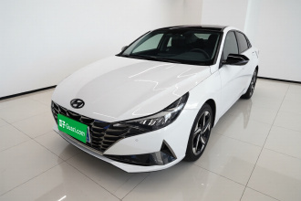 现代 伊兰特 2021款 1.5L CVT LUX尊贵版