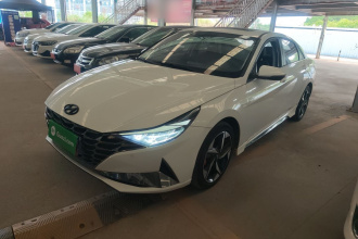 现代 伊兰特 2021款 1.5L CVT GLX精英版